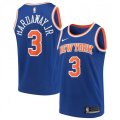 New York Knicks #3 Tim Hardaway Jr. Nike Blue 2020-21 Swingman Jersey