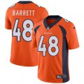 Denver Broncos #48 Shaquil Barrett Game Orange Team Color NFL Jersey