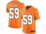 Miami Dolphins #59 Chase Allen Limited Orange Rush Vapor Untouchable NFL Jersey