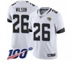 Jacksonville Jaguars #26 Jarrod Wilson White Vapor Untouchable Limited Player 100th Season Football Jersey