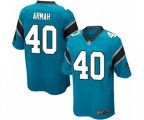 Carolina Panthers #40 Alex Armah Game Blue Alternate Football Jersey