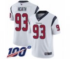 Houston Texans #93 Joel Heath White Vapor Untouchable Limited Player 100th Season Football Jersey
