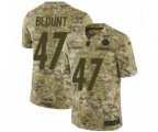 Pittsburgh Steelers #47 Mel Blount Limited Camo 2018 Salute to Service NFL Jersey