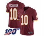 Washington Redskins #10 Paul Richardson Burgundy Red Team Color Vapor Untouchable Limited Player 100th Season Football Jersey