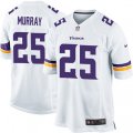 Minnesota Vikings #25 Latavius Murray Game White NFL Jersey