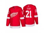 Detroit Red Wings #21 Tomas Tatar Red Home 2017-2018 adidas Hockey Stitched NHL Jersey