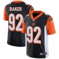 Cincinnati Bengals #92 Chris Baker Black Team Color Vapor Untouchable Limited Player NFL Jersey