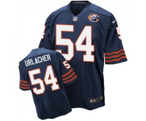 Chicago Bears #54 Brian Urlacher Elite Navy Blue Throwback Football Jersey