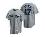 Boston Red Sox Nathan Eovaldi Nike Gray Cooperstown Collection Road Jersey