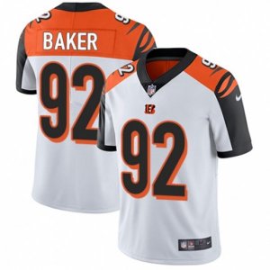 Cincinnati Bengals #92 Chris Baker White Vapor Untouchable Limited Player NFL Jersey