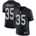 Oakland Raiders #35 Shareece Wright Black Team Color Vapor Untouchable Limited Player NFL Jersey