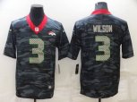 Denver Broncos #3 Russell Wilson Camo Limited Stitched Jersey