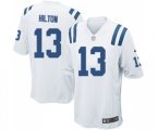 Indianapolis Colts #13 T.Y. Hilton Game White Football Jersey
