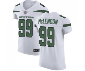 New York Jets #99 Steve McLendon Elite White Football Jersey