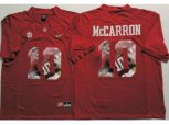 Alabama Crimson Tide #10 AJ McCarron Red Player Fashion Stitched NCAA Jersey