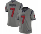 Houston Texans #7 Ka'imi Fairbairn Limited Gray Inverted Legend Football Jersey