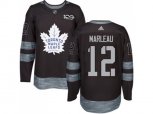 Toronto Maple Leafs #12 Patrick Marleau Black 1917-2017 100th Anniversary Stitched NHL Jersey