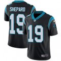 Carolina Panthers #19 Russell Shepard Black Team Color Vapor Untouchable Limited Player NFL Jersey