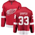 Detroit Red Wings #33 Kris Draper Fanatics Branded Red Home Breakaway NHL Jersey