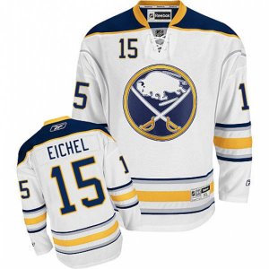Buffalo Sabres #15 Jack Eichel Authentic White Away NHL Jersey