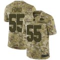 Kansas City Chiefs #55 Dee Ford Limited Camo 2018 Salute to Service NFL Jersey