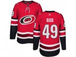 Carolina Hurricanes #49 Victor Rask Authentic Red Home NHL Jersey