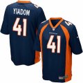 Denver Broncos #41 Isaac Yiadom Game Navy Blue Alternate NFL Jersey