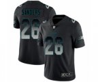 Philadelphia Eagles #26 Miles Sanders Limited Black Smoke Fashion Football Jersey