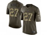 Houston Texans #27 Jose Altuve Limited Green Salute to Service NFL Jersey