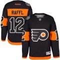 Philadelphia Flyers #12 Michael Raffl Premier Black 2017 Stadium Series NHL Jersey