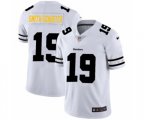 Pittsburgh Steelers #19 JuJu Smith-Schuster White Team Logo Cool Edition Jersey
