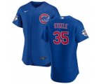 Chicago Cubs #35 Justin Steele Royal Alternate 2020 Authentic Player Baseball Jersey