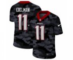 New England Patriots #11 Edelman 2020 Nike Camo Salute to Service Limited Jersey