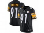Pittsburgh Steelers #91 Kevin Greene Vapor Untouchable Limited Black Team Color NFL Jersey