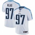 Tennessee Titans #97 Karl Klug White Vapor Untouchable Limited Player NFL Jersey