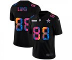 Dallas Cowboys #88 CeeDee Lamb Multi-Color Black 2020 NFL Crucial Catch Vapor Untouchable Limited Jersey