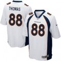 Denver Broncos #88 Demaryius Thomas Game White NFL Jersey