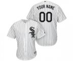 Chicago White Sox Customized White Home Flex Base Authentic Collection Baseball Jersey