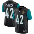 Jacksonville Jaguars #42 Barry Church Black Alternate Vapor Untouchable Limited Player NFL Jersey