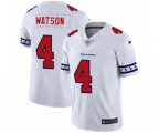 Houston Texans #4 Deshaun Watson White Team Logo Cool Edition Jersey