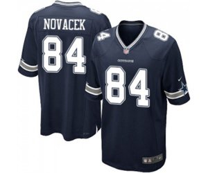 Dallas Cowboys #84 Jay Novacek Game Navy Blue Team Color Football Jersey