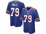 Buffalo Bills #79 Jordan Mills Game Royal Blue Team Color NFL Jersey