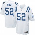 Indianapolis Colts #52 Barkevious Mingo Game White NFL Jersey