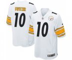 Pittsburgh Steelers #10 Ryan Switzer Game White Football Jersey