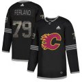 Calgary Flames #79 Michael Ferland Black Authentic Classic Stitched NHL Jersey