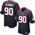 Houston Texans #90 Jadeveon Clowney Game Navy Blue Team Color NFL Jersey