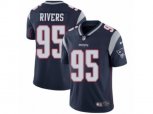 New England Patriots #95 Derek Rivers Vapor Untouchable Limited Navy Blue Team Color NFL Jersey
