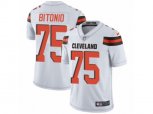 Cleveland Browns #75 Joel Bitonio Vapor Untouchable Limited White NFL Jersey