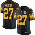 Pittsburgh Steelers #27 J.J. Wilcox Limited Black Rush Vapor Untouchable NFL Jersey