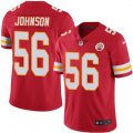 Kansas City Chiefs #56 Derrick Johnson Red Team Color Vapor Untouchable Limited Player NFL Jersey